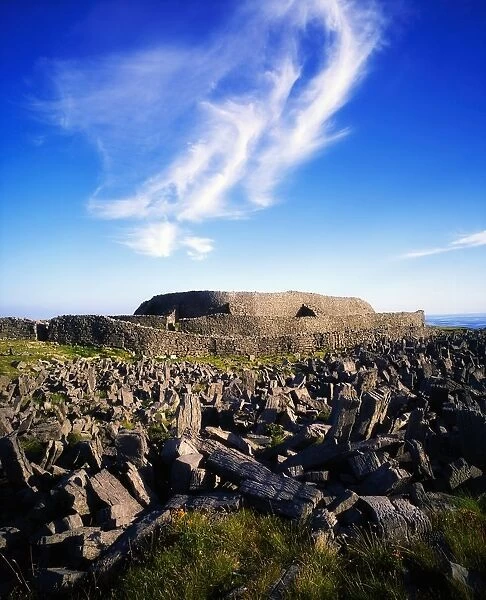 Dun Aengus Fort, Inishmore, Aran Islands, Co Galway, Ireland