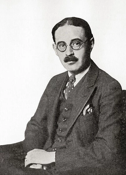 EDITORIAL Harold Joseph Laski, 1893 - 1950. British political theorist, economist, author, and lecturer. From The Martyrs of Tolpuddle, published 1934