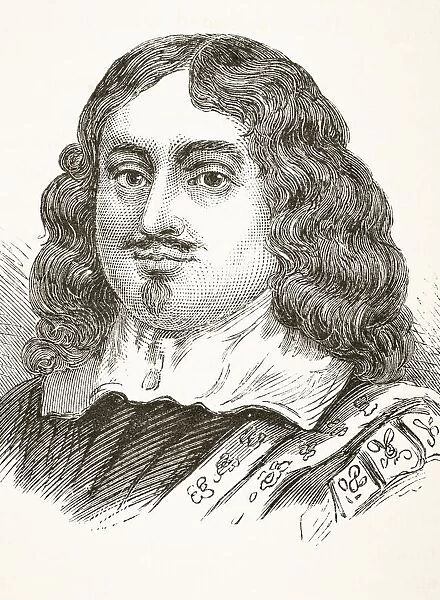 Edward Hyde, 1St Earl Of Clarendon 1609 To 1674. English Historian, Chancellor Of The Exchequer, Lord Chancellor. From The National And Domestic History Of England By William Aubrey Published London Circa 1890