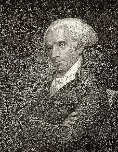 Elbridge Gerry 1744 To 1814 American Statesman And Founding Father A Signatory Of Declaration Of Independence 19Th Century Engraving By J. B. Longacre From A Drawing By Vanderlyn