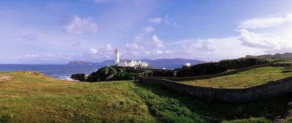 Fanad Head Lighthouse, Co Donegal, Ireland; Lighthouse Built In 1817 At Entrance To Lough Swilly From Mulroy Bay