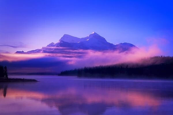 Foggy Mountain Sunrise
