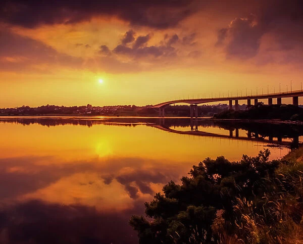Foyle Bridge, Derry, River Foyle, County Derry, Ireland