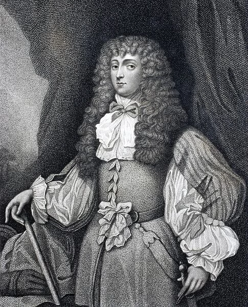 Frances Teresa Stewart, Duchess Of Richmond And Lennox 1648 To 1702 Mistress Of Charles Ii Also Known As La Belle Stuart Model For Image Of Britannia Drawn By Johnson From Painting By James Huysman Engraved By Rivers From Iconographia Scotica Or Portraits Of Illustrious Persons Of Scotland By John Pinkerton Published London 1797