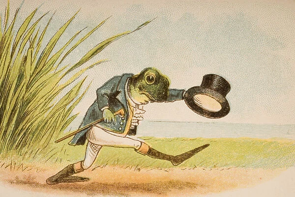 The Frog Who Would A Wooing Go From Old Mother Gooses Rhymes And Tales Illustration By Constance Haslewood Published By Frederick Warne & Co London And New York Circa 1890s Chromolithography By Emrik & Binger Of Holland