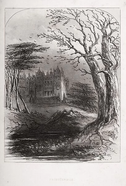 Frontispiece From The Book Bleak House By Charles Dickens. Illustration By Phiz (Hablot Knight Browne) 1815-1882. Published London 1853