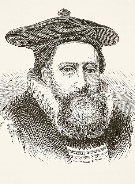 George Abbot 1562 To 1633. Archbishop Of Canterbury. From The National And Domestic History Of England By William Aubrey Published London Circa 1890