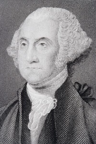 George Washington 1732 To 1799 First President Of The United States Of America