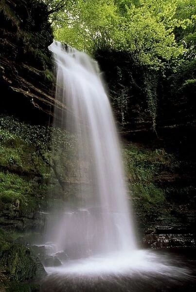 Glencar Waterfall, County Leitrim, Ireland; Waterfall