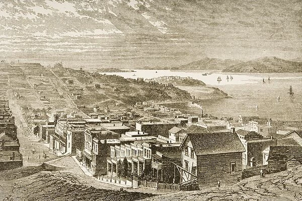 The Golden Gate San Francisco, California In 1870S. From American Pictures Drawn With Pen And Pencil By Rev Samuel Manning Circa 1880