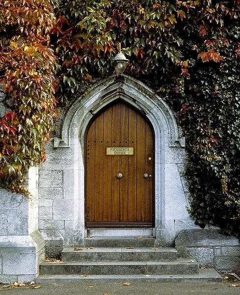 Gothic Doorway, Quadrangle, University College Cork (Ucc), Cork, Ireland