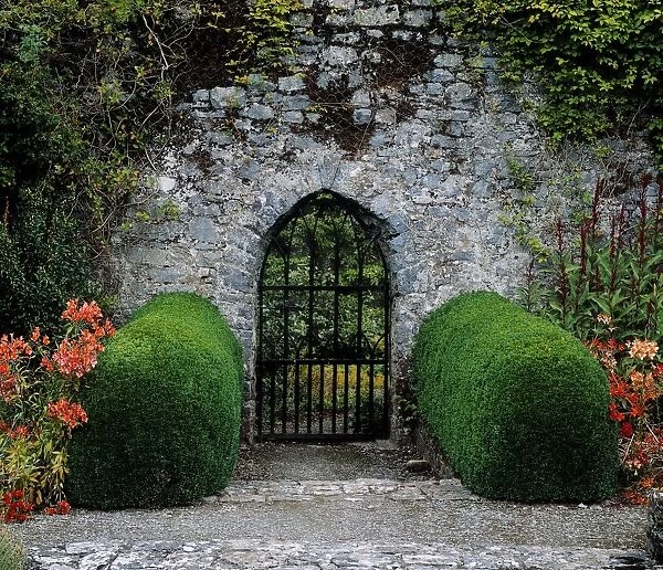 Gothic Entrance Gate, Walled Garden, Ardsallagh, Co Tipperary, Ireland