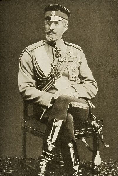 Grand Duke Nicholas, Nikolai Nicholaevich Romanov, 1856-1929. Russian General During The First World War