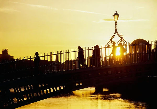 The Ha penny Bridge, Dublin, Ireland