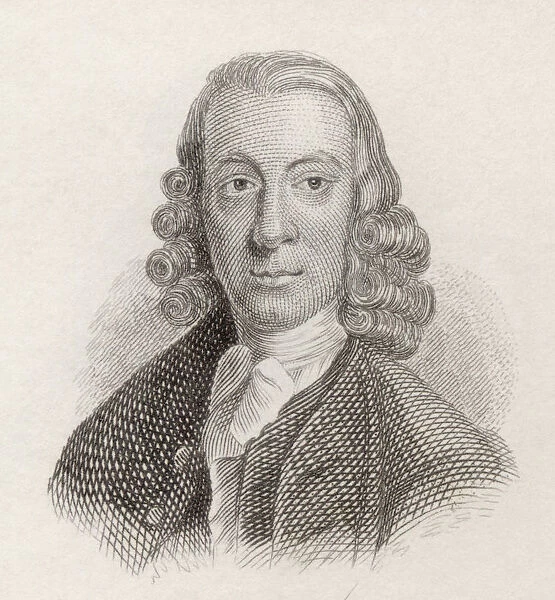 Henry Brooke, 1703 To 1783. Irish Novelist And Dramatist. From Crabbs Historical Dictionary Published 1825