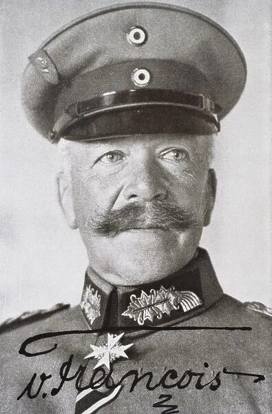 Hermann Von FranAzois 1856 - 1933 German Infantry General From Tannenberg Published Berlin 1928
