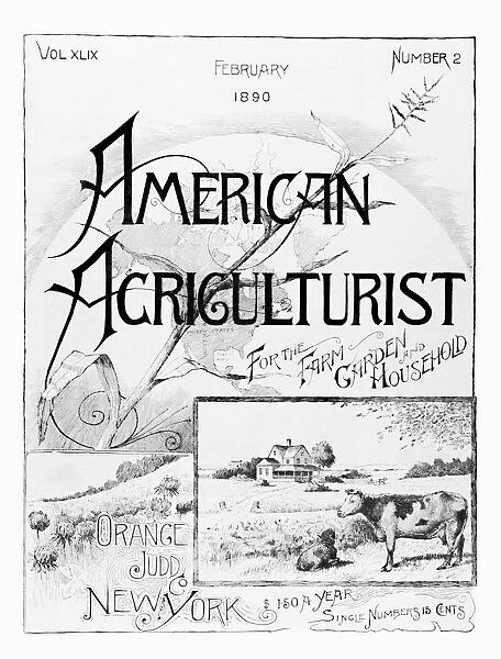 Historic American Agriculturist Advertisement From Late 19th Century