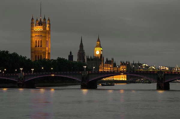 Houses Of Parliament And Big Ben At Dusk