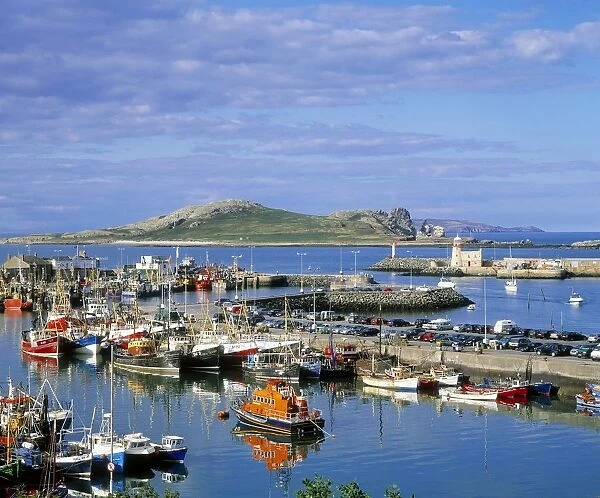 Howth Harbour In County Dublin, Ireland
