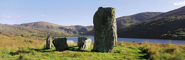 Inchiquin Lake, Beara Peninsula, Co Kerry, Ireland; Stone Circle
