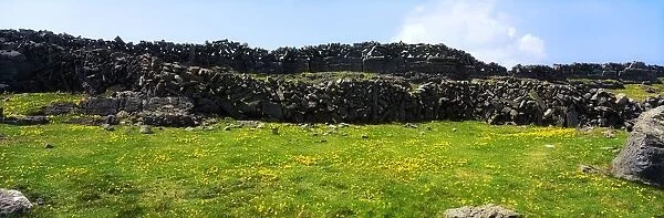Inishmore, Aran Islands, Co Galway, Ireland; Stone Walls
