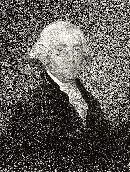 James Wilson 1742 To 1798 American Statesman And Founding Father A Signatory Of Declaration Of Independence 19Th Century Engraving By J. B. Longacre From Miniature