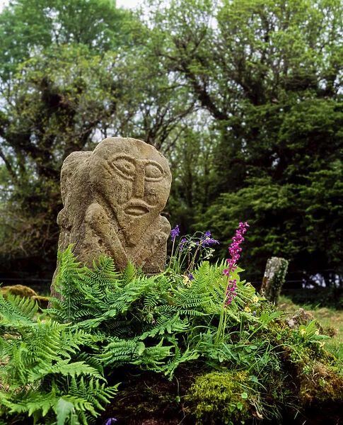 The Janus Stone, Boa Island Co Fermanagh, Ireland