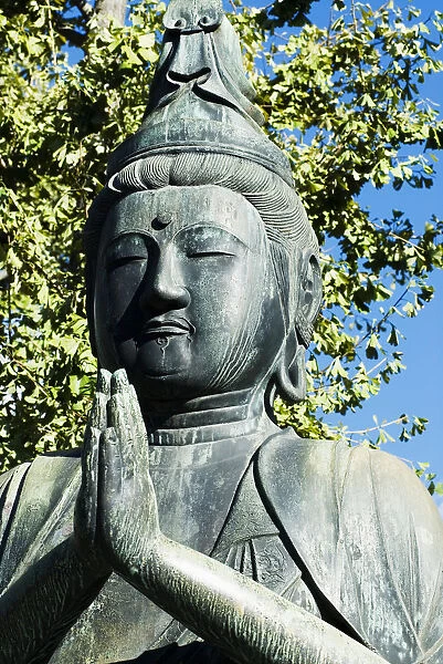 Japan, Tokyo, Asakusa, Senso-Ji Temple, Buddha Statue