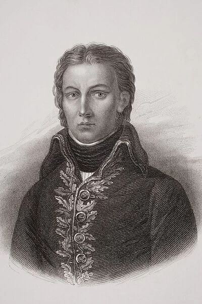 Jean Victor Marie Moreau, 1763-1813. French General In The French Revolutionary Wars. Engraved By S. Freeman