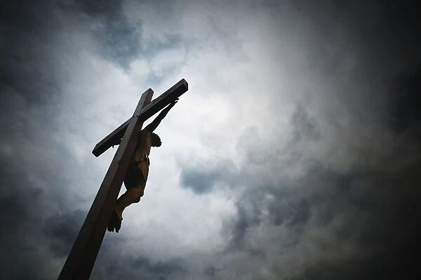 Jesus Hanging On A Cross