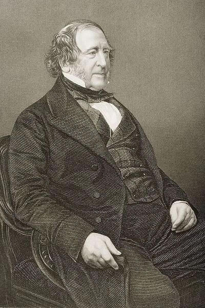 John Campbell, 1St. Baron Campbell Of St. Andrews, 1779-1861. British Politician And Lord Chief Justice Of The Court Of Queens Bench. Engraved By D. J. Pound From A Photograph By Mayall. From The Book The Drawing-Room Portrait Gallery Of Eminent Personages Published In London 1859