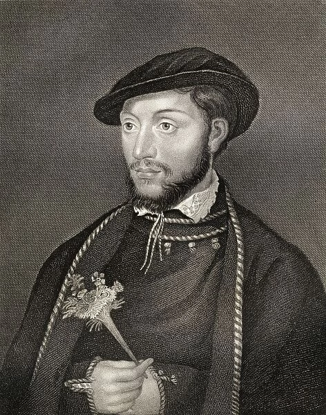 John Dudley, Duke Of Northumberland, Earl Of Warwick, Viscount Lisle, Baron Lisle, 1502 - 1553. English Politician And Soldier. From The Book 'Lodges British Portraits'Published London 1823