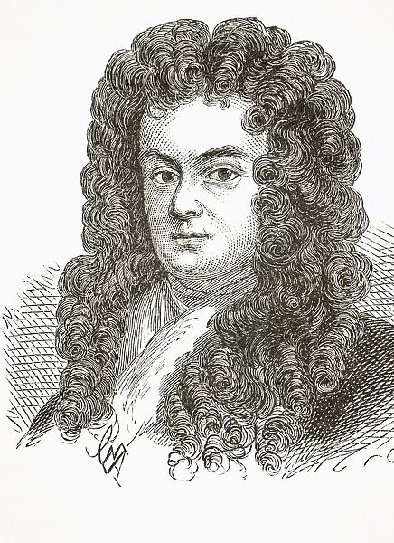 John Somers, 1St Baron Somers 1651 To 1716, Lord High Chancellor Of England Under King William Iii. From The National And Domestic History Of England By William Aubrey Published London Circa 1890