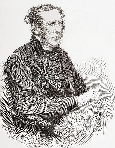 John Thomas Pelham, 1811 - 1894. British Anglican clergyman. From The Illustrated London News, published 1865