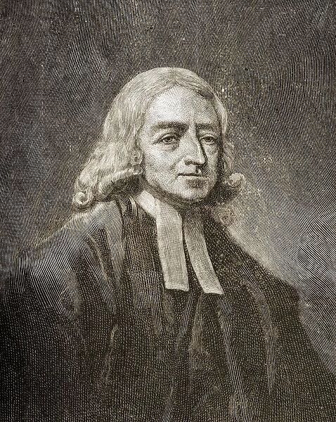 John Wesley, 1703-1791. Anglican Clergyman, Evangelist Founder Of Methodist Movement. From The Portrait By G. Romney