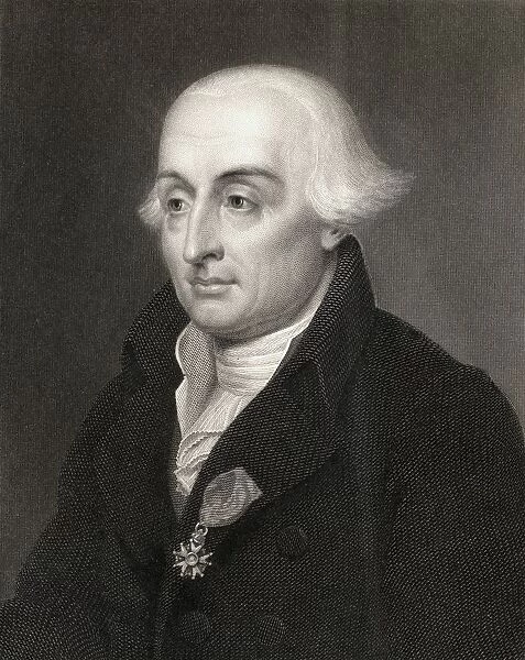 Joseph Louis Lagrance Count De L Empire, 1736-1813. Italian-French Mathematician. From The Book 'Gallery Of Portraits'Published London 1833