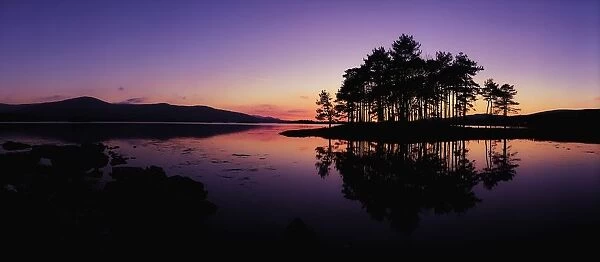 Kenmare Bay, Co Kerry, Ireland; Sunset Over The Water