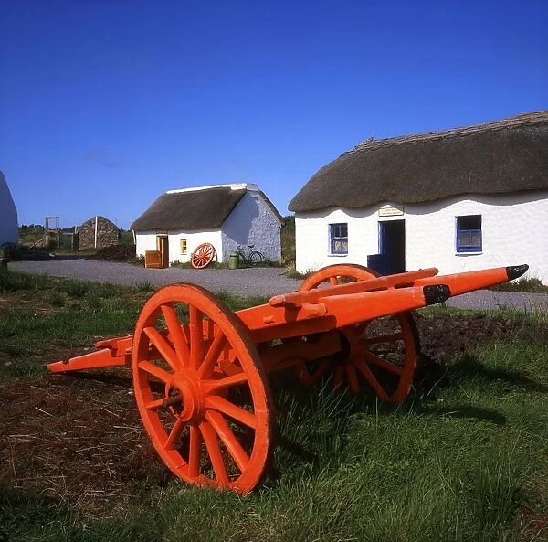 Kerry Bog Village Museum, Glenbeigh, Co Cork, Ireland; Traditional Cottage
