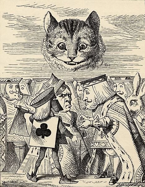 The King Of Hearts Arguing With The Executioner Illustration By John Tenniel From The Book Alicess Adventures In Wonderland By Lewis Carroll Published 1891