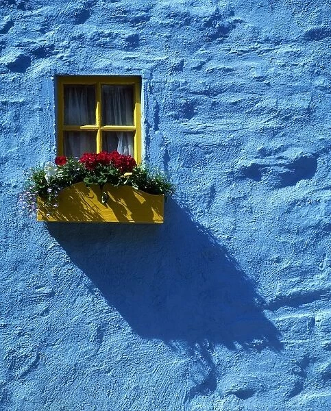 Kinsale, Co Cork, Ireland; Cottage Window