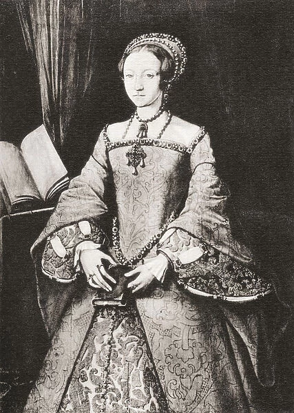 The Lady Elizabeth, Aged Thirteen, Later Elizabeth I, 1533