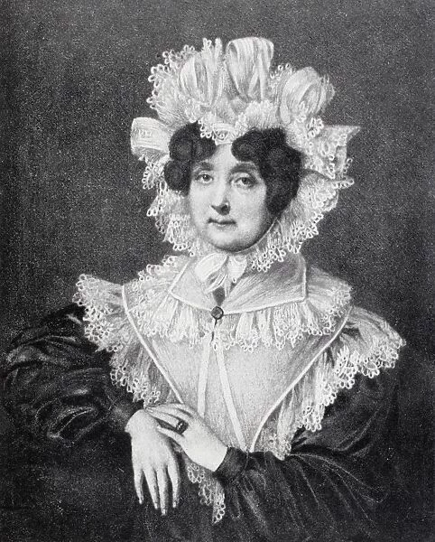 Lady Frances Nelson, 1761-1831 1St Viscountess Nelson. Wife Of Lord Horatio Nelson. From The Book The Life Of Nelson Published 1899