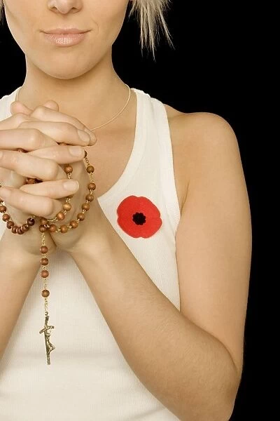 Lady With Prayer Beads