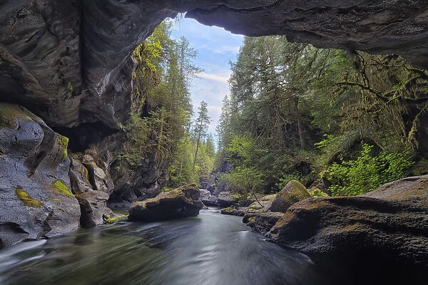 Little Huson Caves, Near Woss; British Columbia, Canada