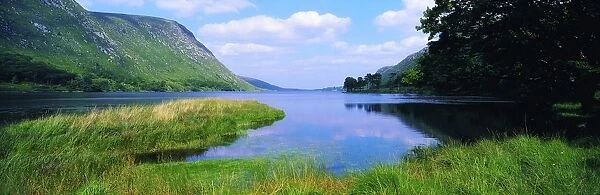 Lough Veagh, Glenveagh National Park, Co Donegal, Ireland; Lake Taken From The Shore