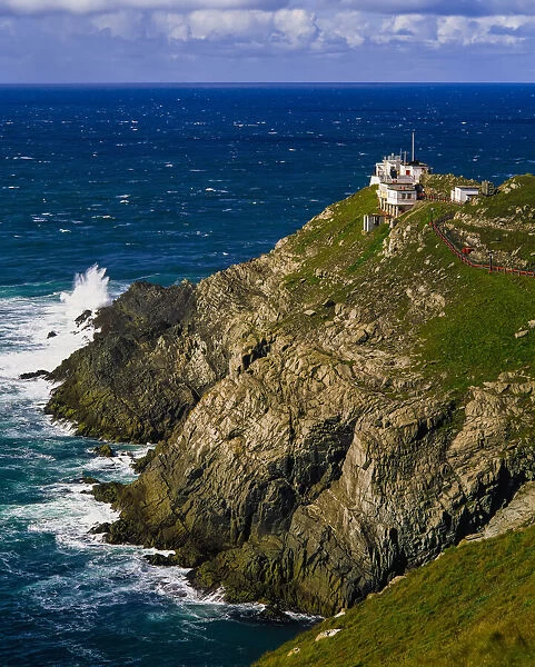 Mizen Head, Co Cork, Ireland; Signal Station And Visitor Center On The Atlantic