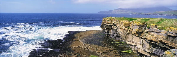 Muckross Head, Slieve League, Co Donegal, Ireland; Cliffs On The Coast