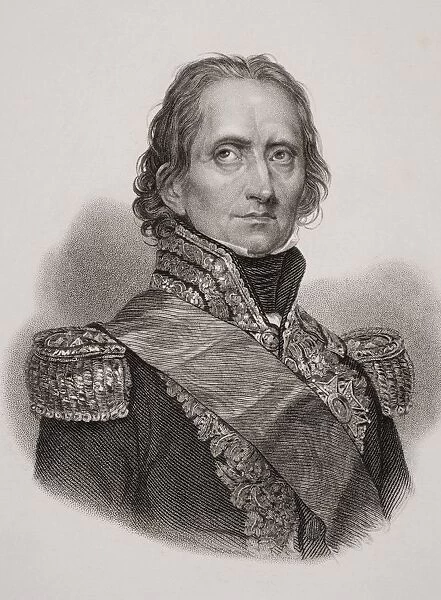 Nicolas Jean De Dieu Soult, Duc De Dalmatie, 1769-1851. French General And Statesman And Marshal Of France In 1804. Engraved By S. Freeman After Rouillard