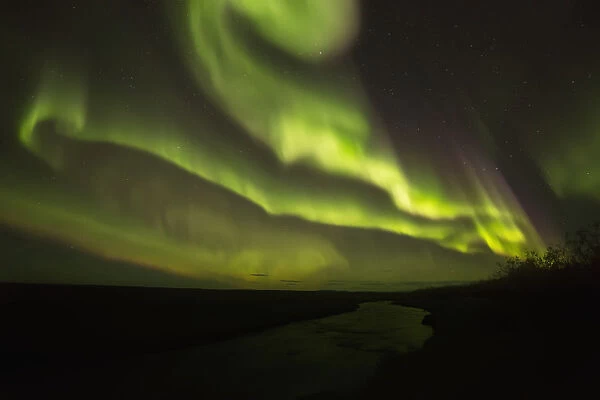 Northern Lights, Or Aurora Borealis; Iceland