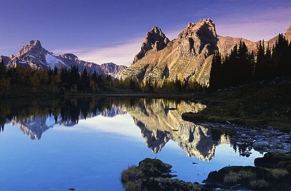 Opabin Lakes In Yoho National Park, Golden, British Columbia, Canada